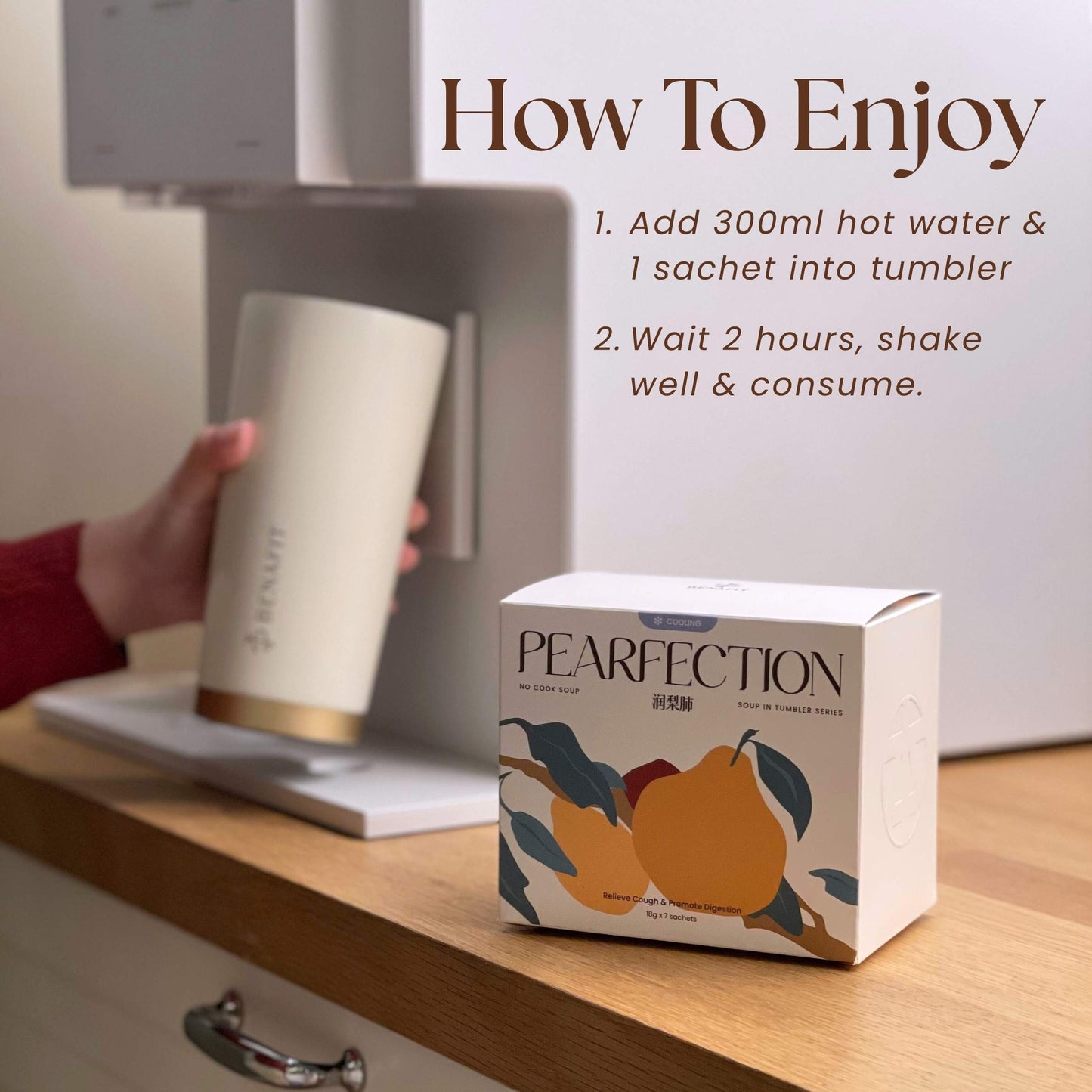 Launch Bundle: 4 Boxes + Free Benafit Tumbler