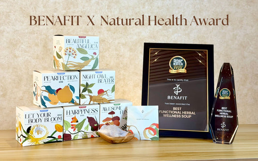 BENAFIT Awarded ‘Best Functional Herbal Wellness Soup’ by Natural Health