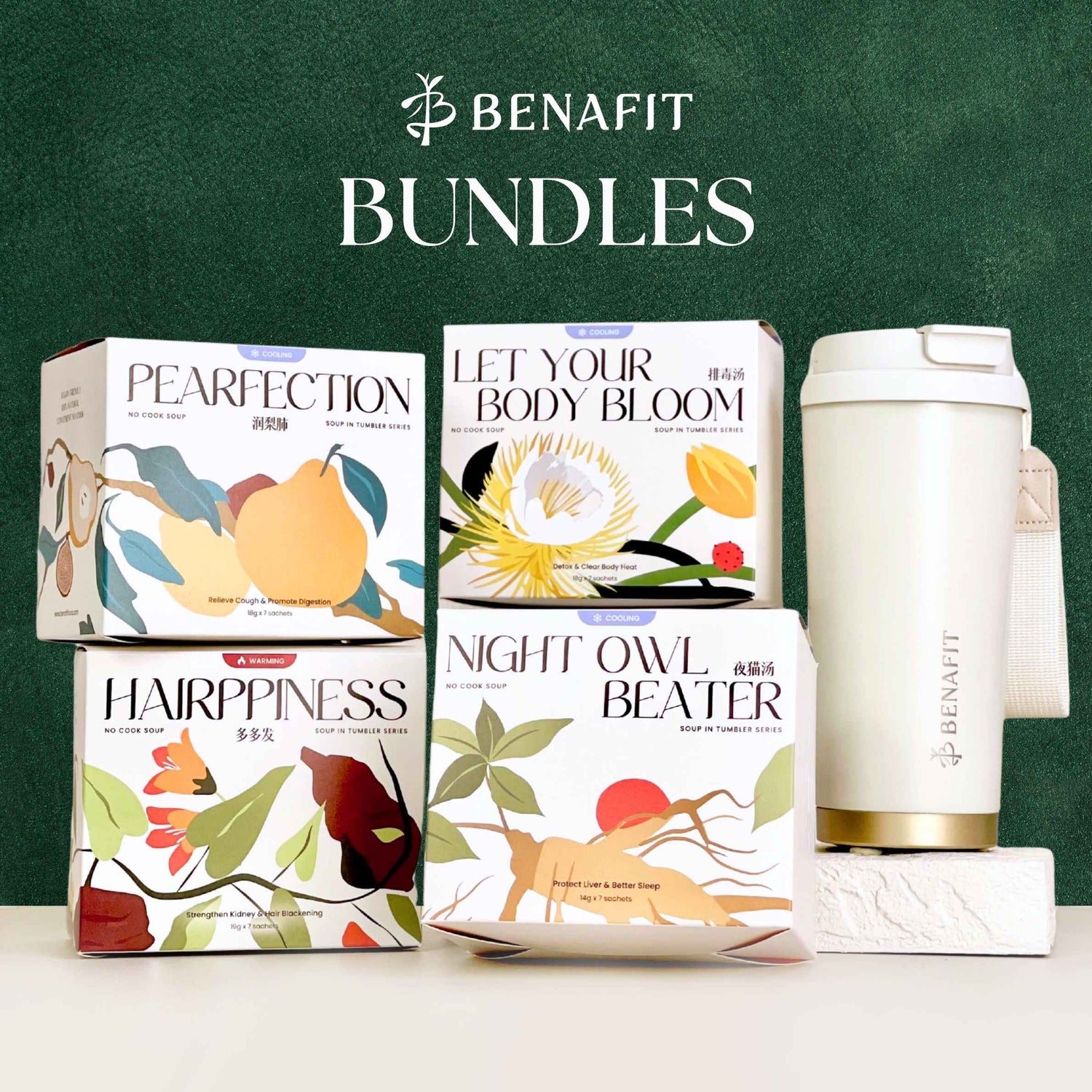 malaysia no cook herbal soup selling in bundles better value