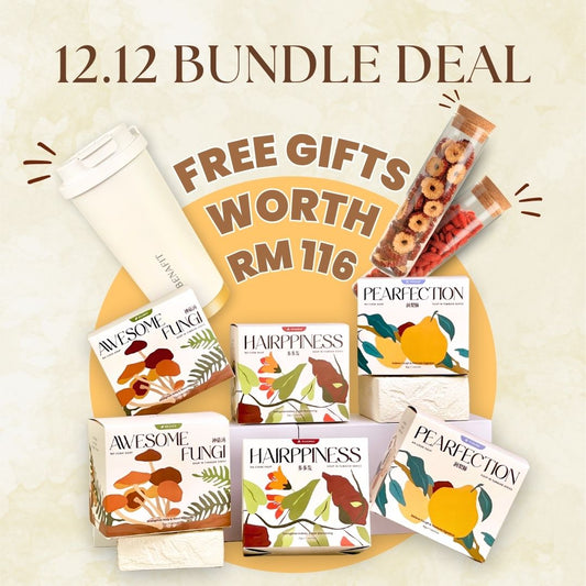 BENAFIT No Cook Soup 12.12 deal with free tumbler and boosters worth RM116 for busy Malaysian working adults.