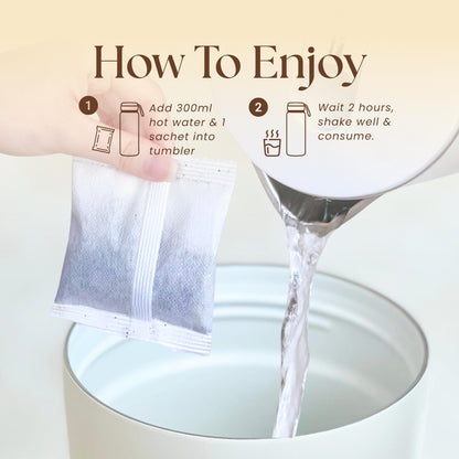 How to drink Benafit No-Cook Soup — easy no-cook herbal soup instructions for busy Malaysians seeking natural daily wellness.