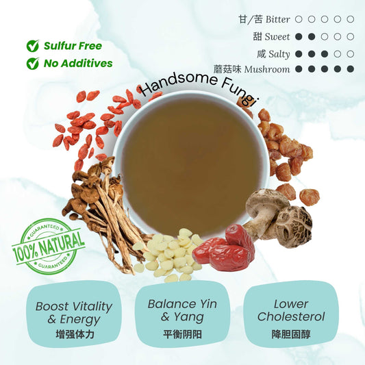 Handsome Fungi 神菇汤 - Strengthen Immunity