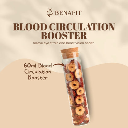 BENAFIT Blood Circulation Booster for busy Malaysian working adults.