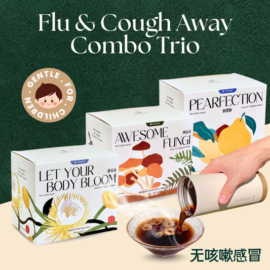 Flu & Cough Away Relief Combo 掰掰咳嗽感冒 组合
