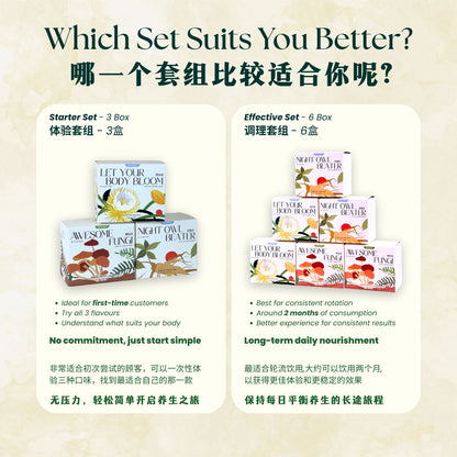 Recharged and Refresh Combo 最沉宁神安眠 组合